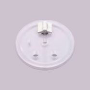Clear Hinged Cover for Stationary Basket DLHCOVDHGSB