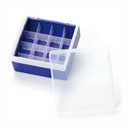 Caja en PP para vial EPA de 20ml, con tapa